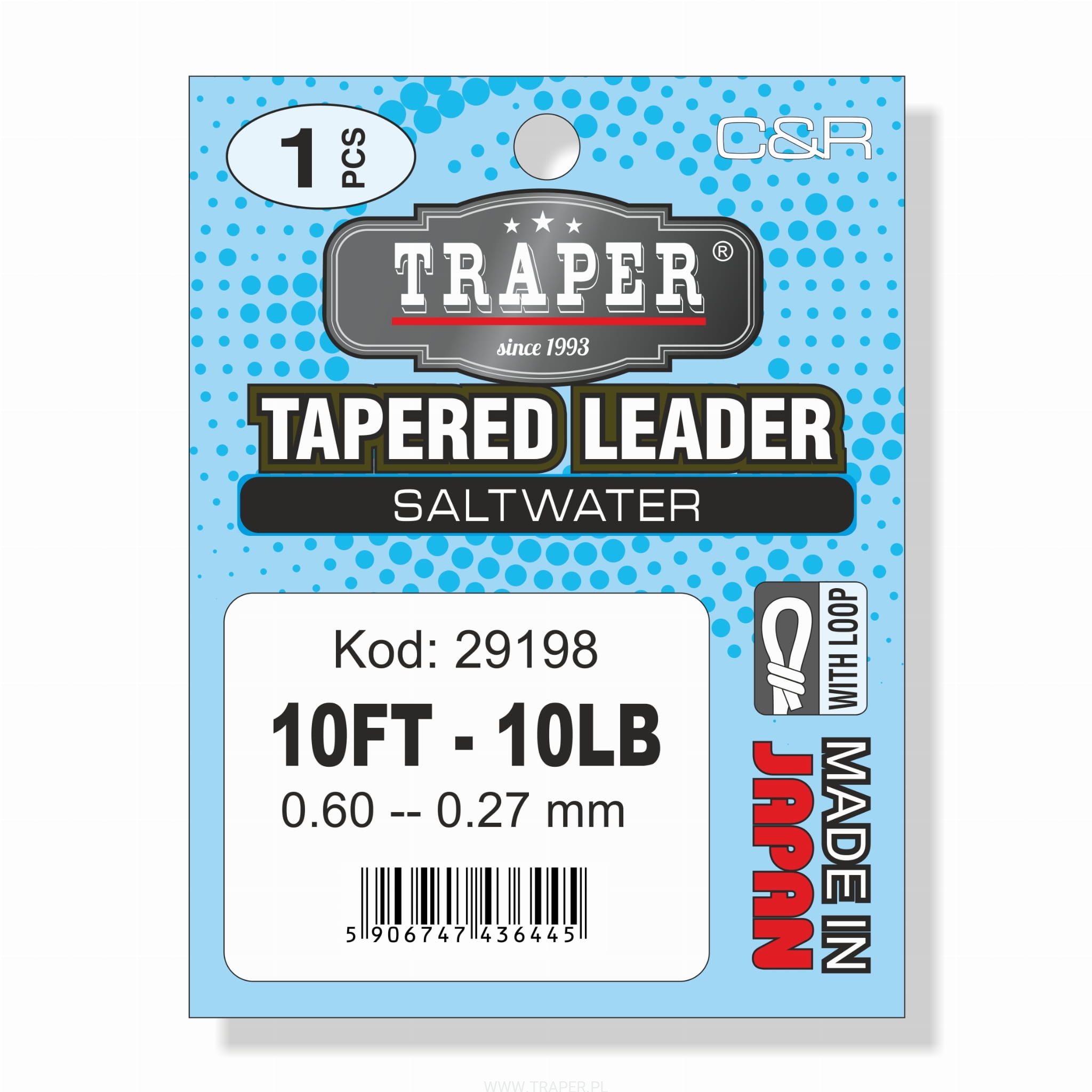 Traper Saltwater Tapered Leader