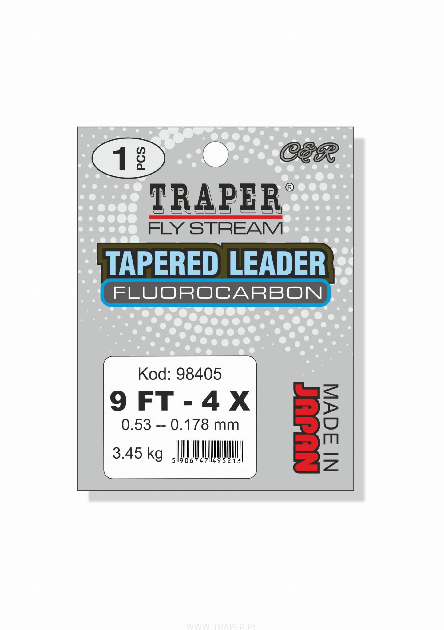 Traper Tapered Leader Fluorocarbon