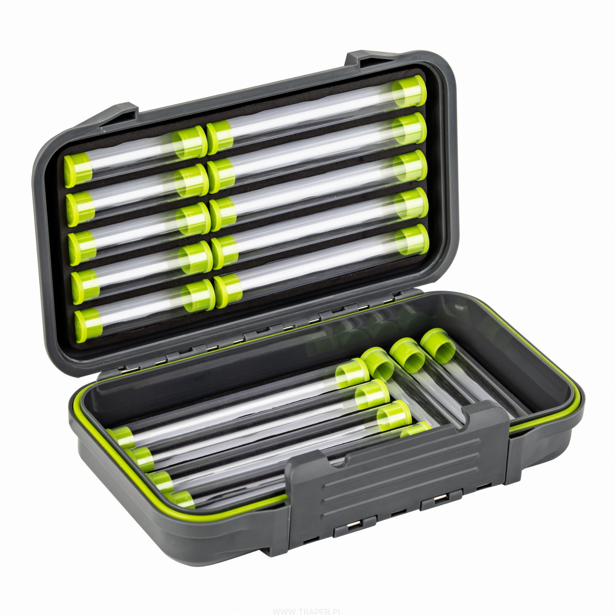 Traper Waterproof Fly Box for Tubes