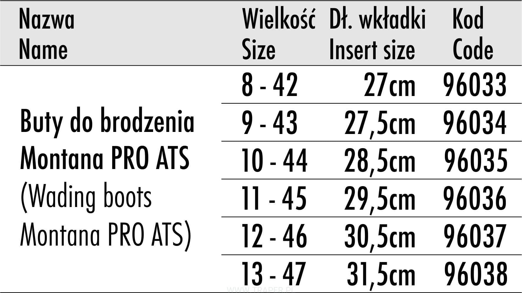 Traper Montana Pro ATS Wading Boots 