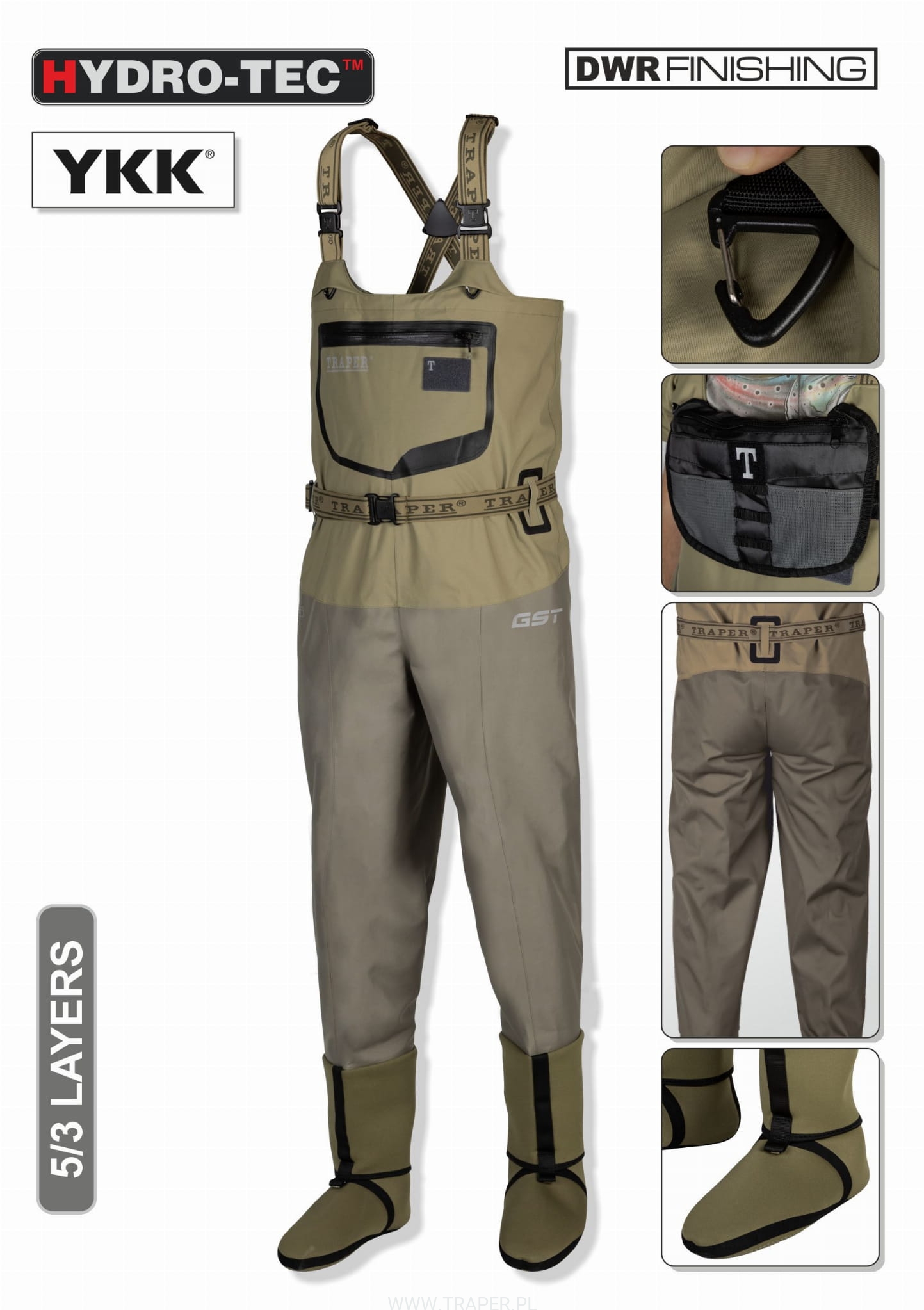 Traper GST Stone Wader