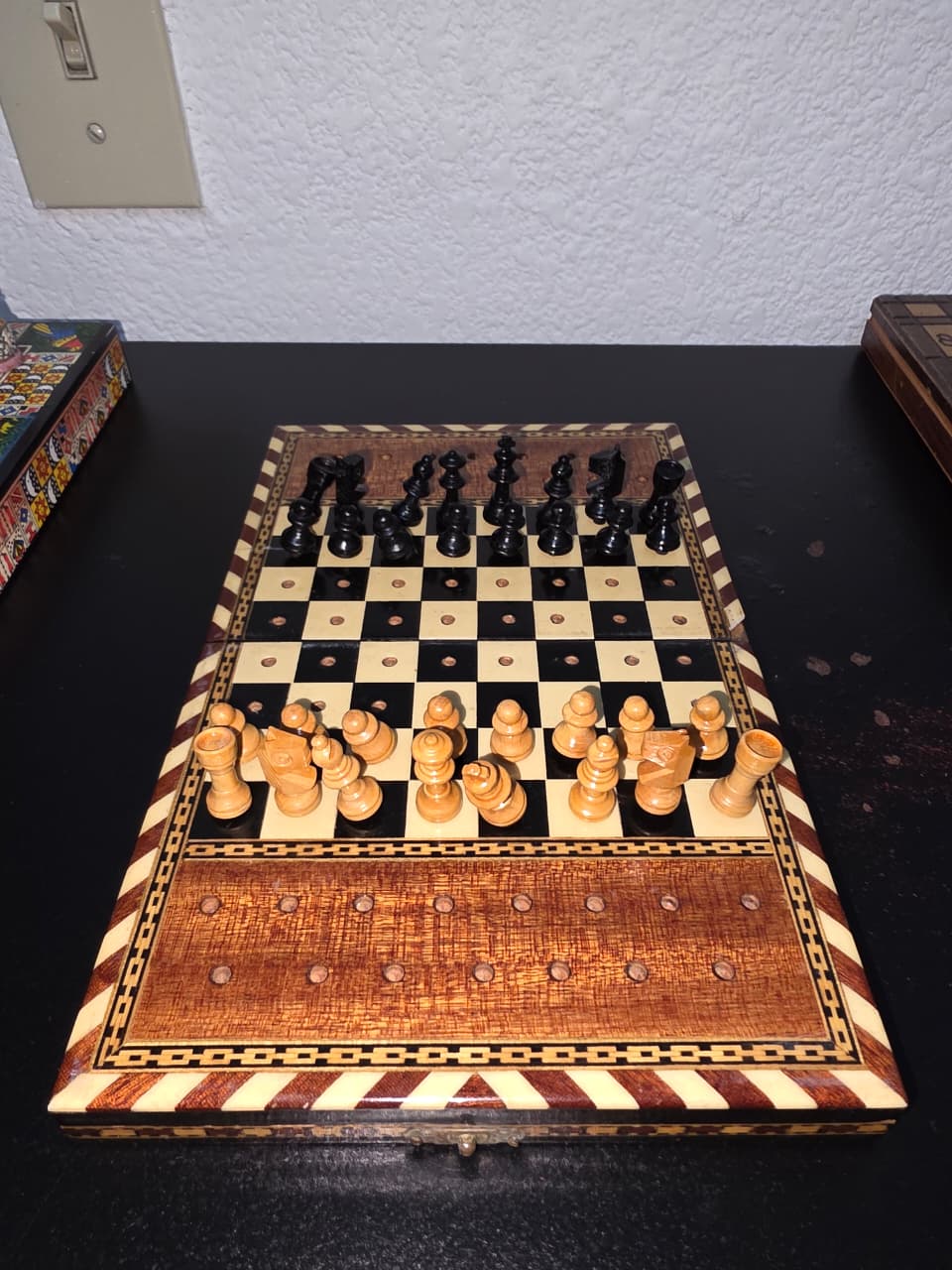 Ajedrez de Madera Artesanal