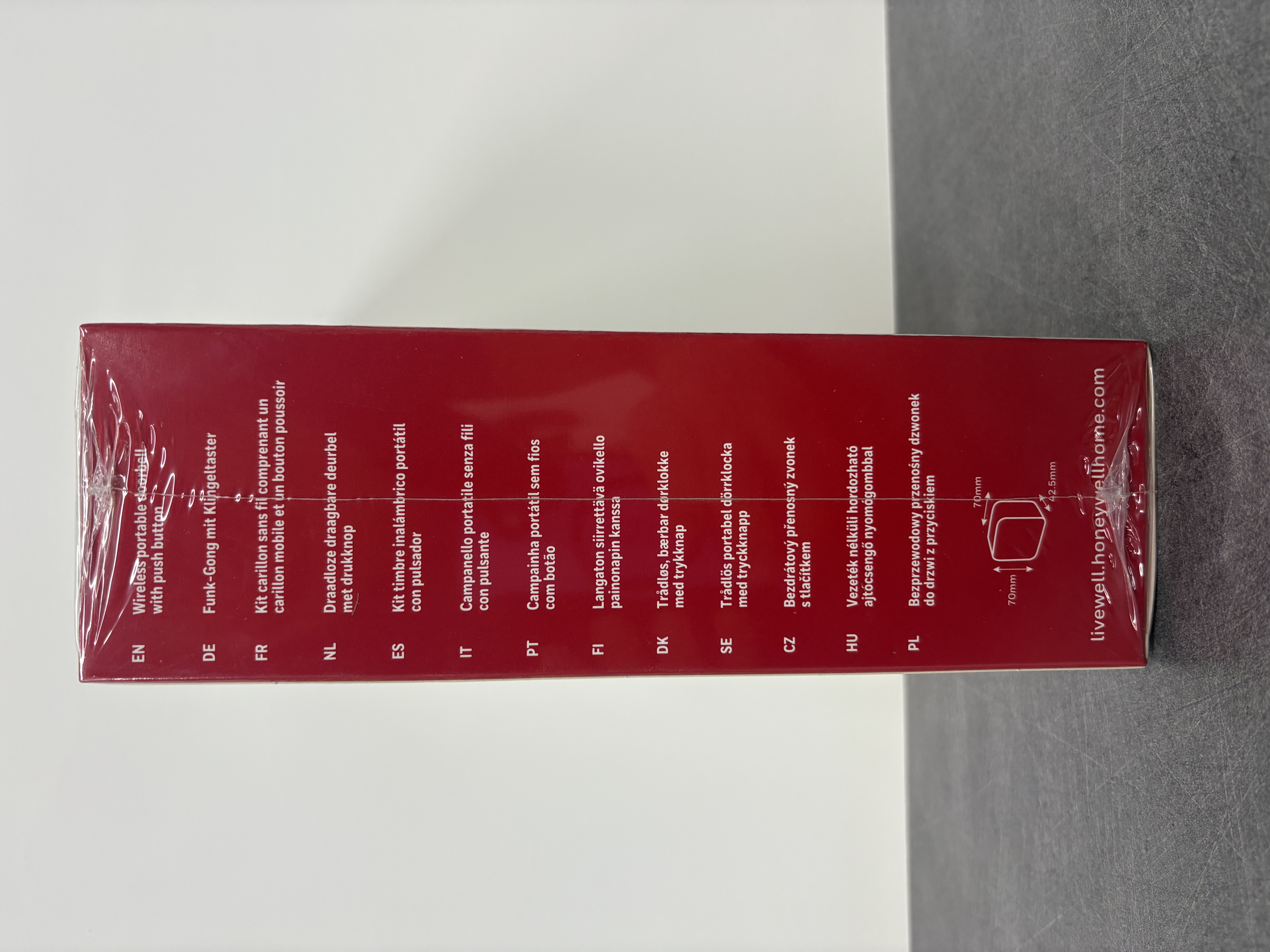 CARILLON DC515S BLANC SANS FIL LUMINEUX - HONEYWELL