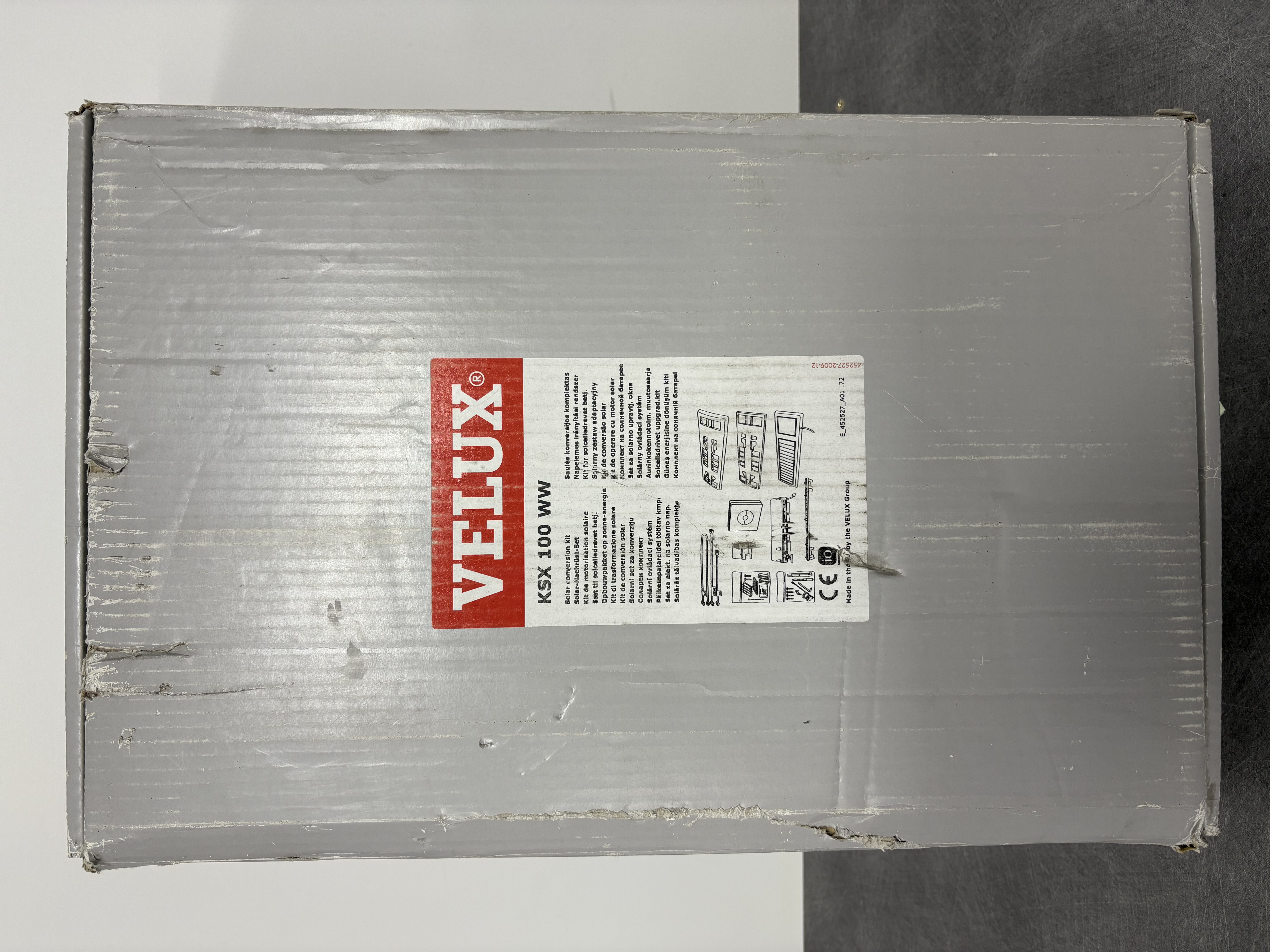 KIT MOTORISATION SOLAIRE VELUX KSX 100 WW