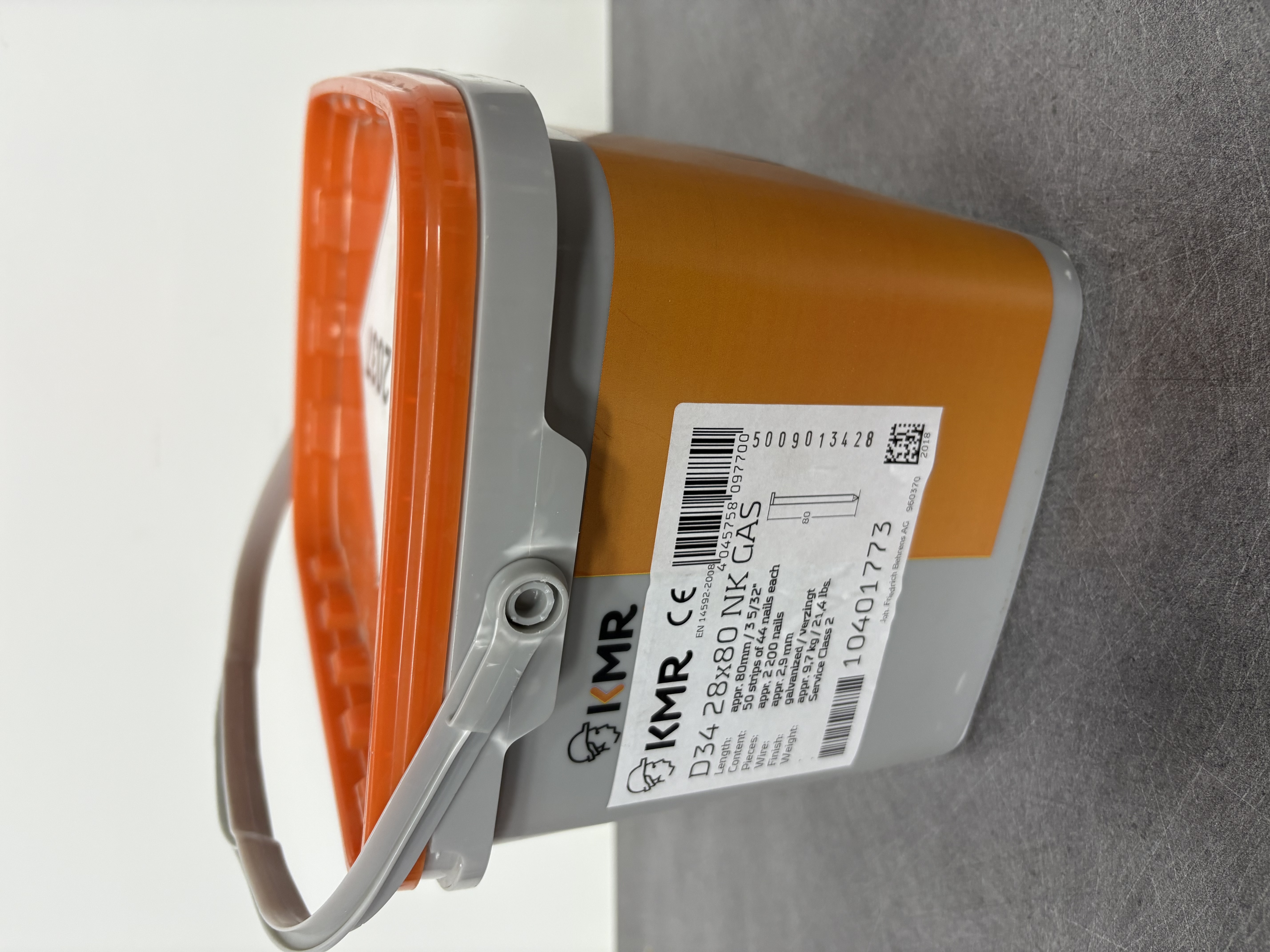 POINTES CLOUS TORSADÉS GALVA KMR 2,8X80 