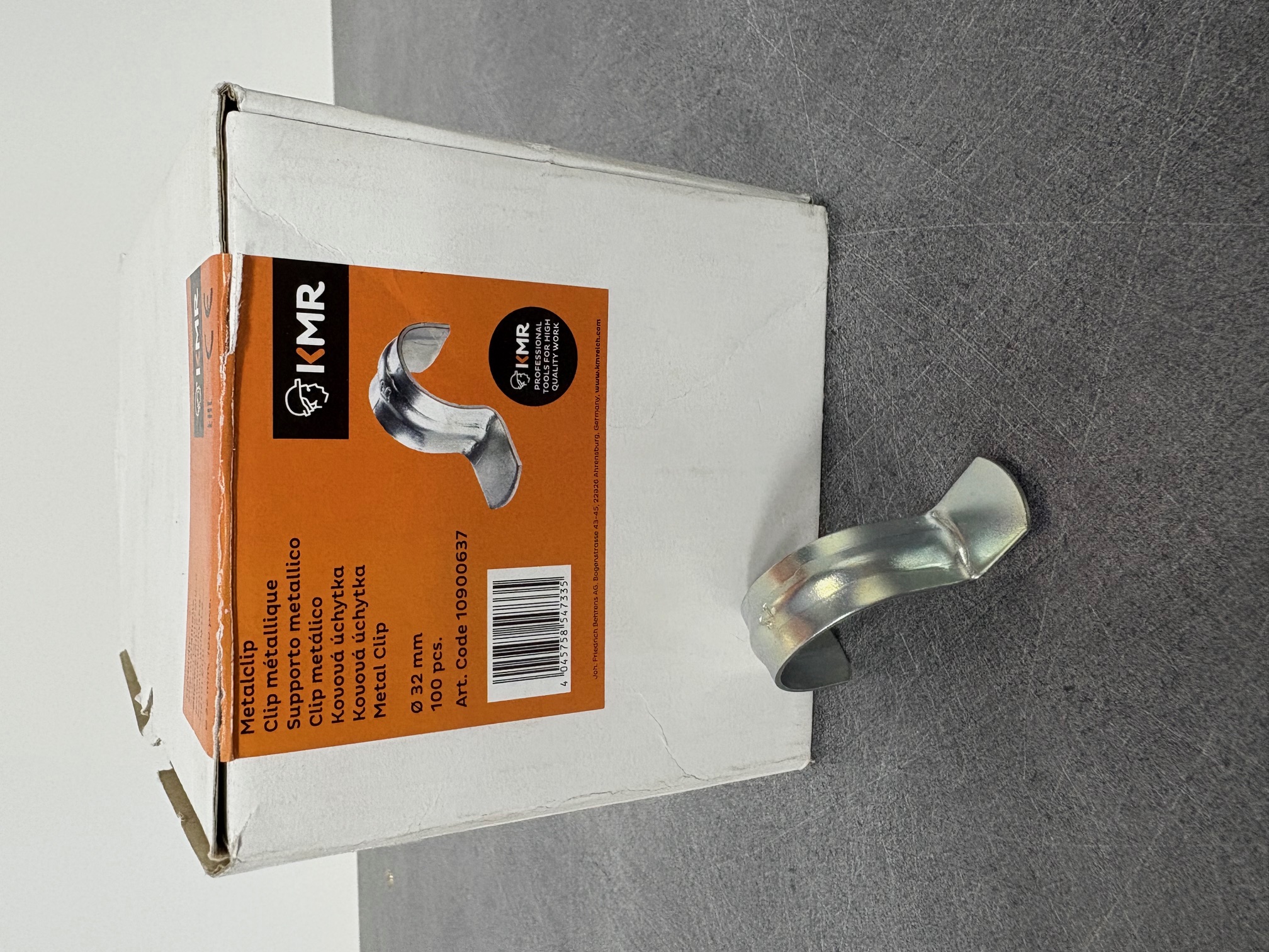 CLIPS METALLIQUES 32 MM KMR