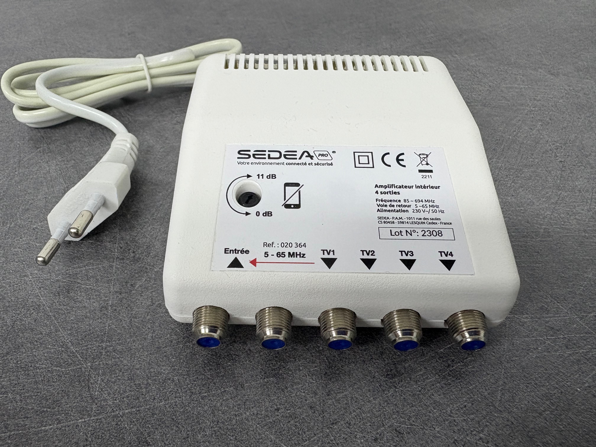 AMPLIFICATEUR TV SEDEA