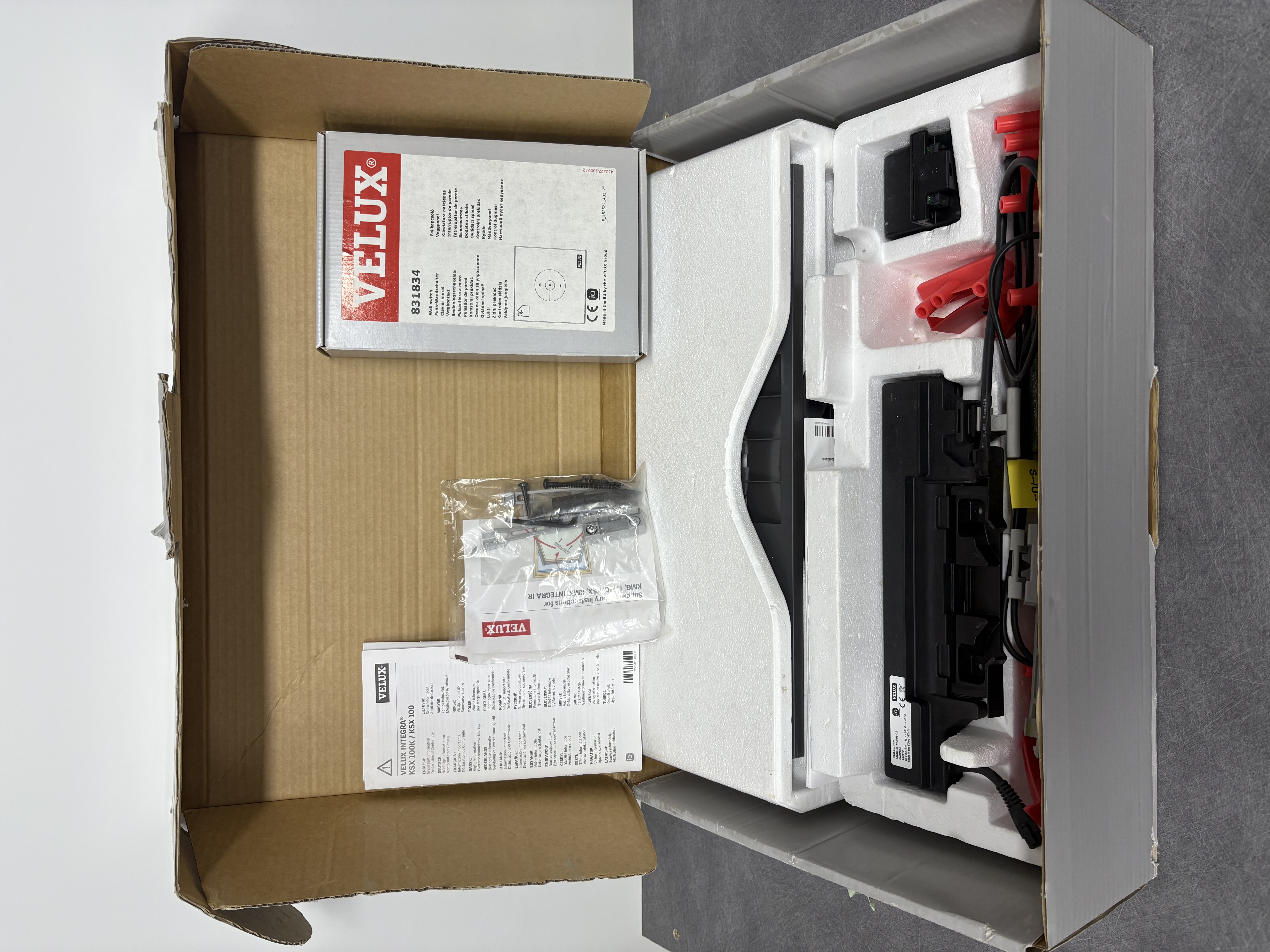 KIT MOTORISATION SOLAIRE VELUX KSX 100 WW