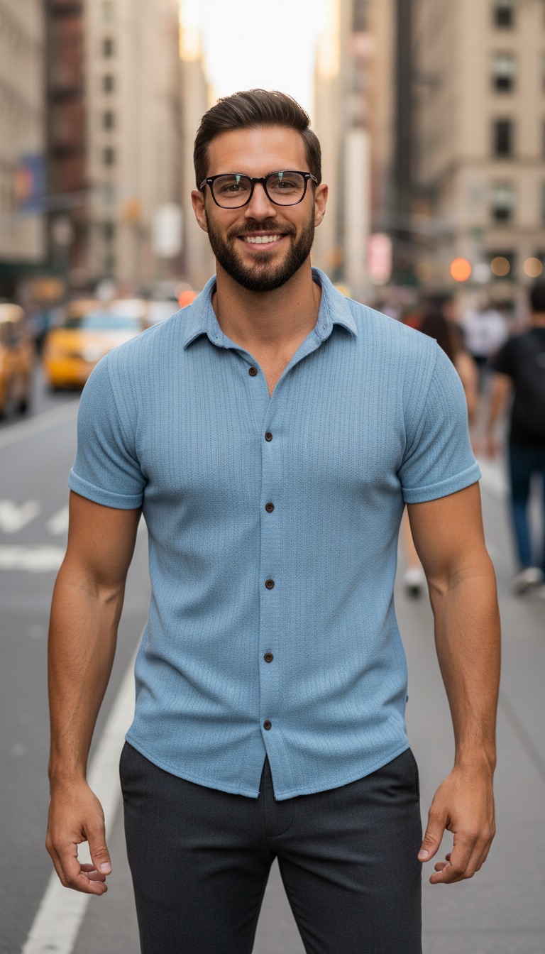 Camisa Hilo Trenzado (Pack 2 unidades)