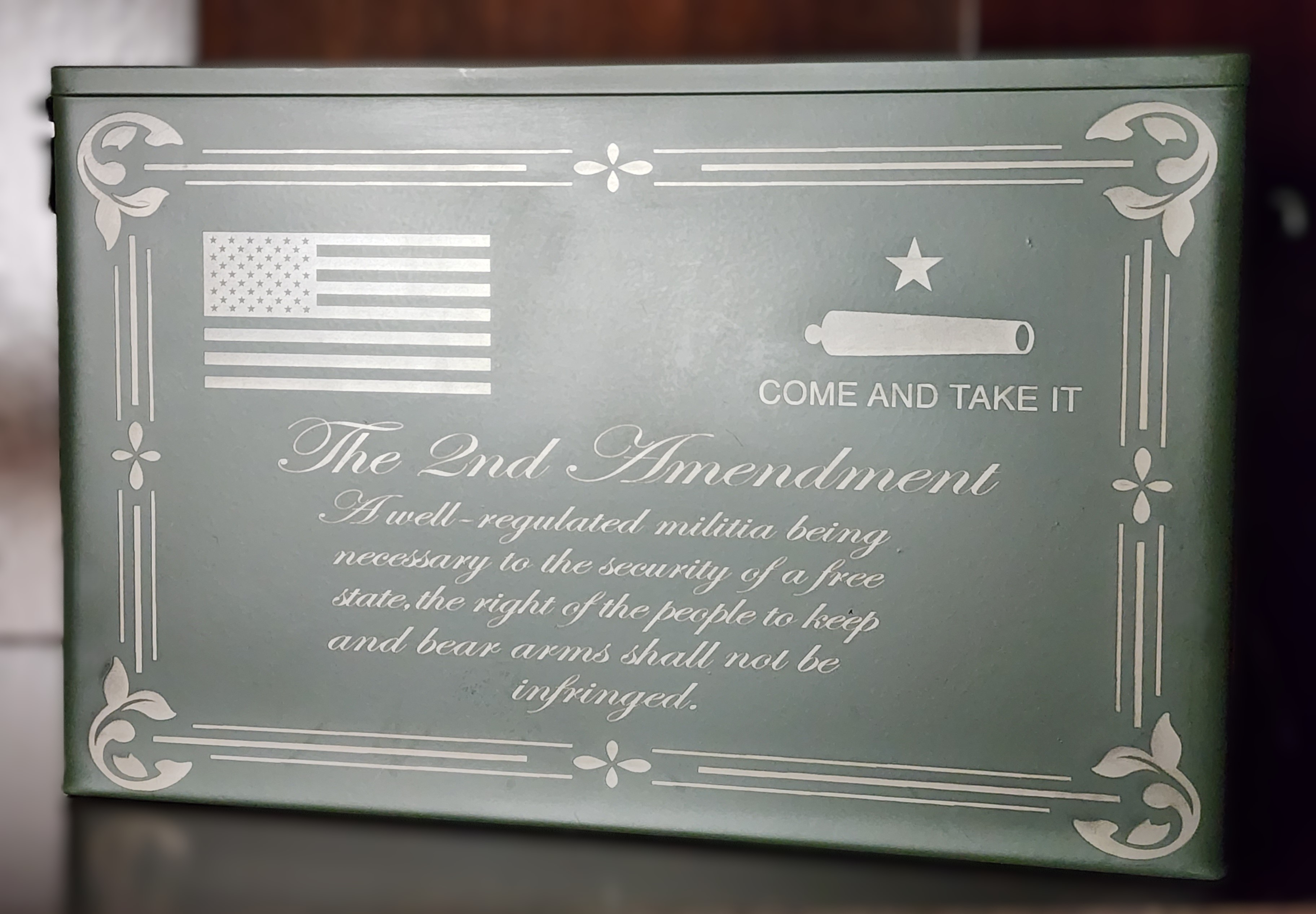 Customized 50 Cal Ammo Can