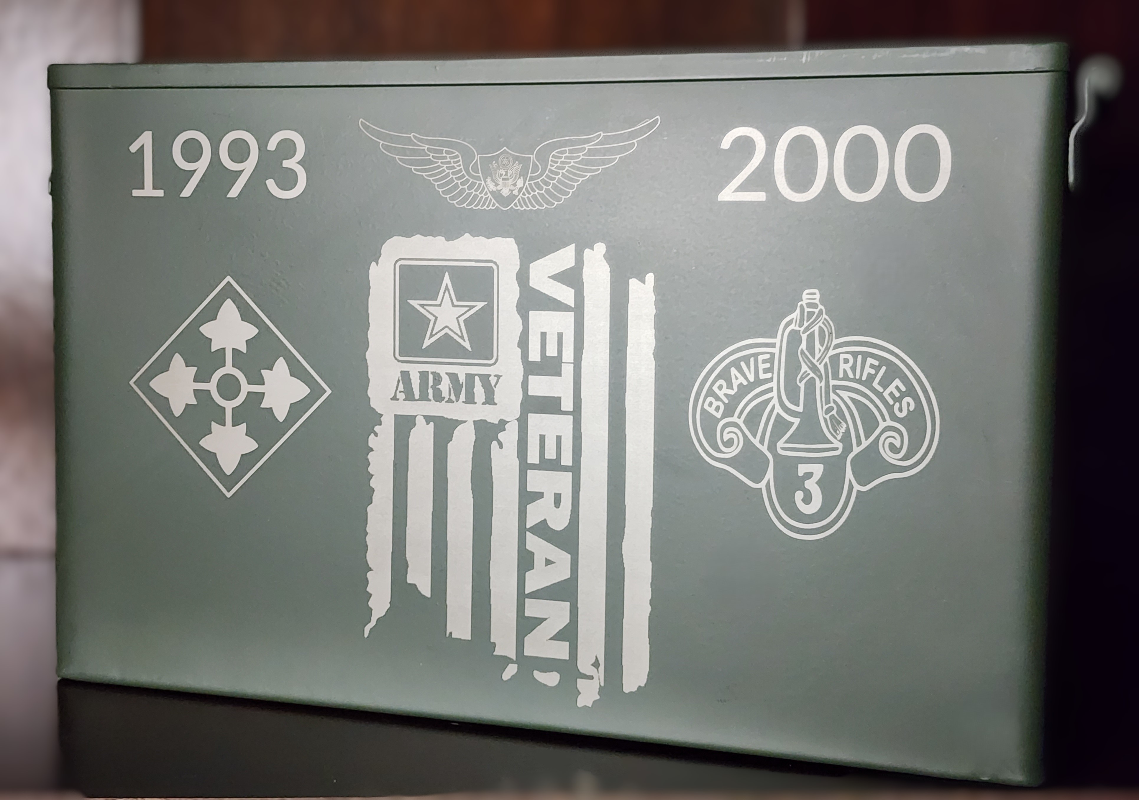 Customized 50 Cal Ammo Can