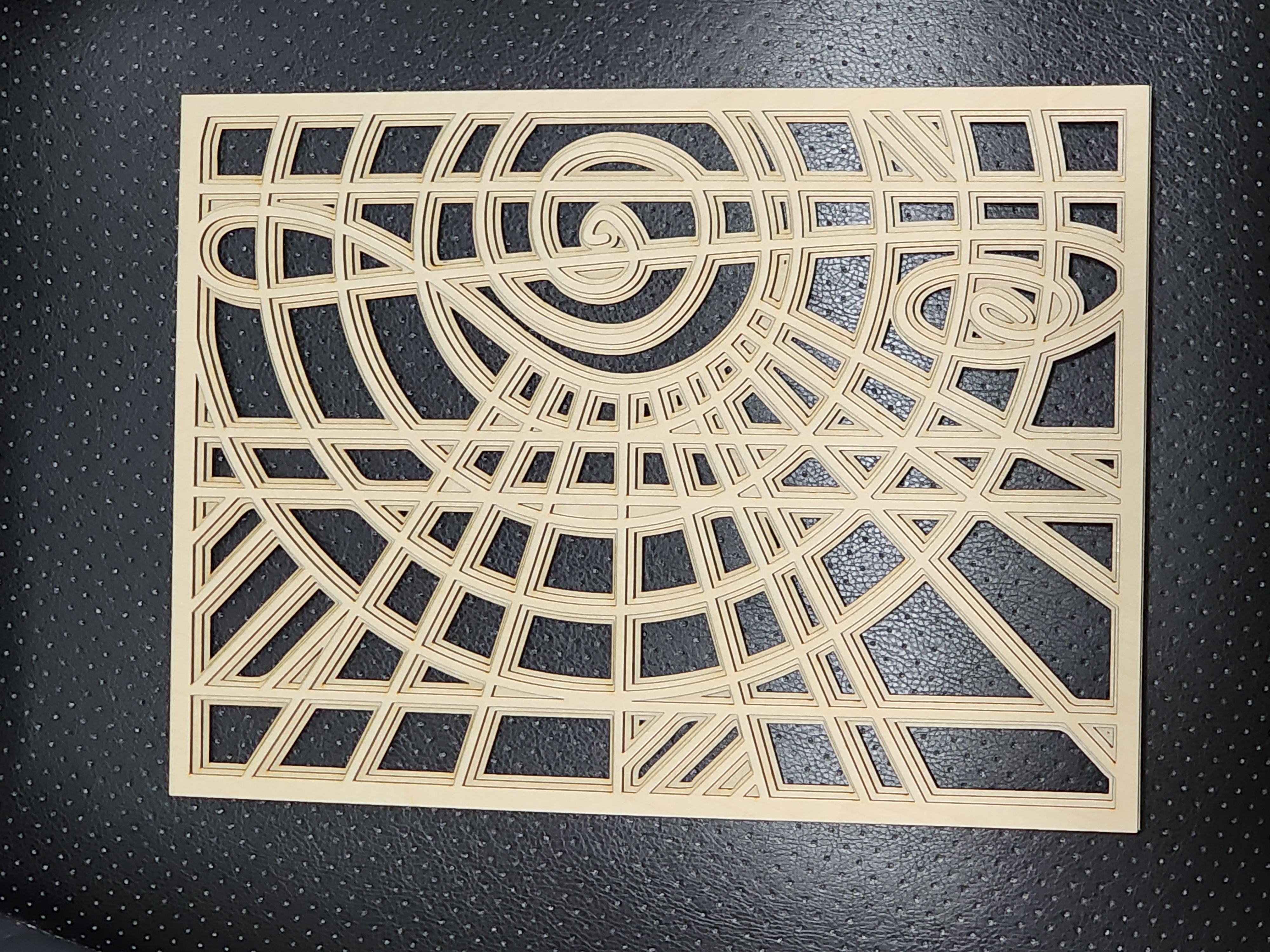 Custom made Mandala wood art