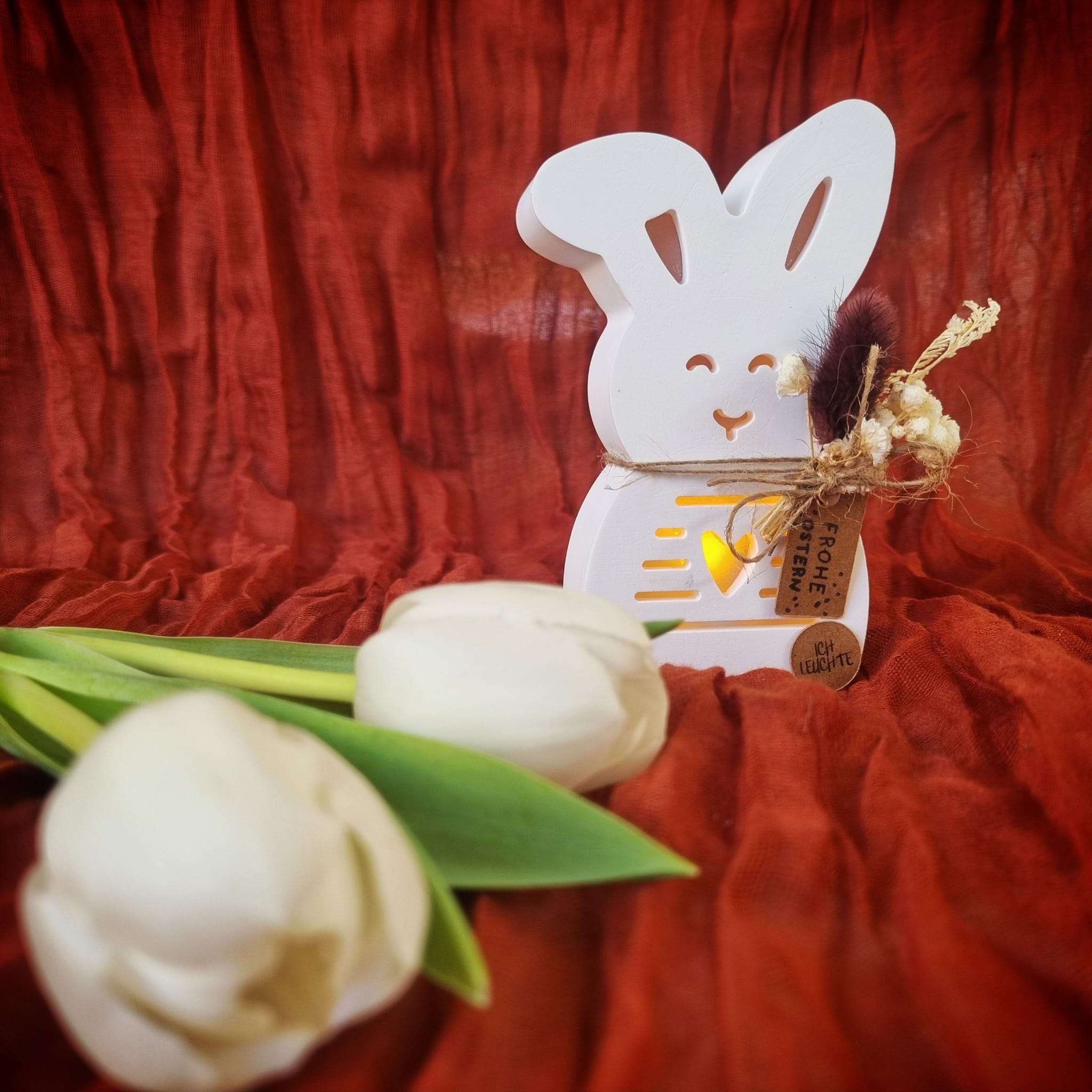 Kugellichthalter "Happy Bunny"