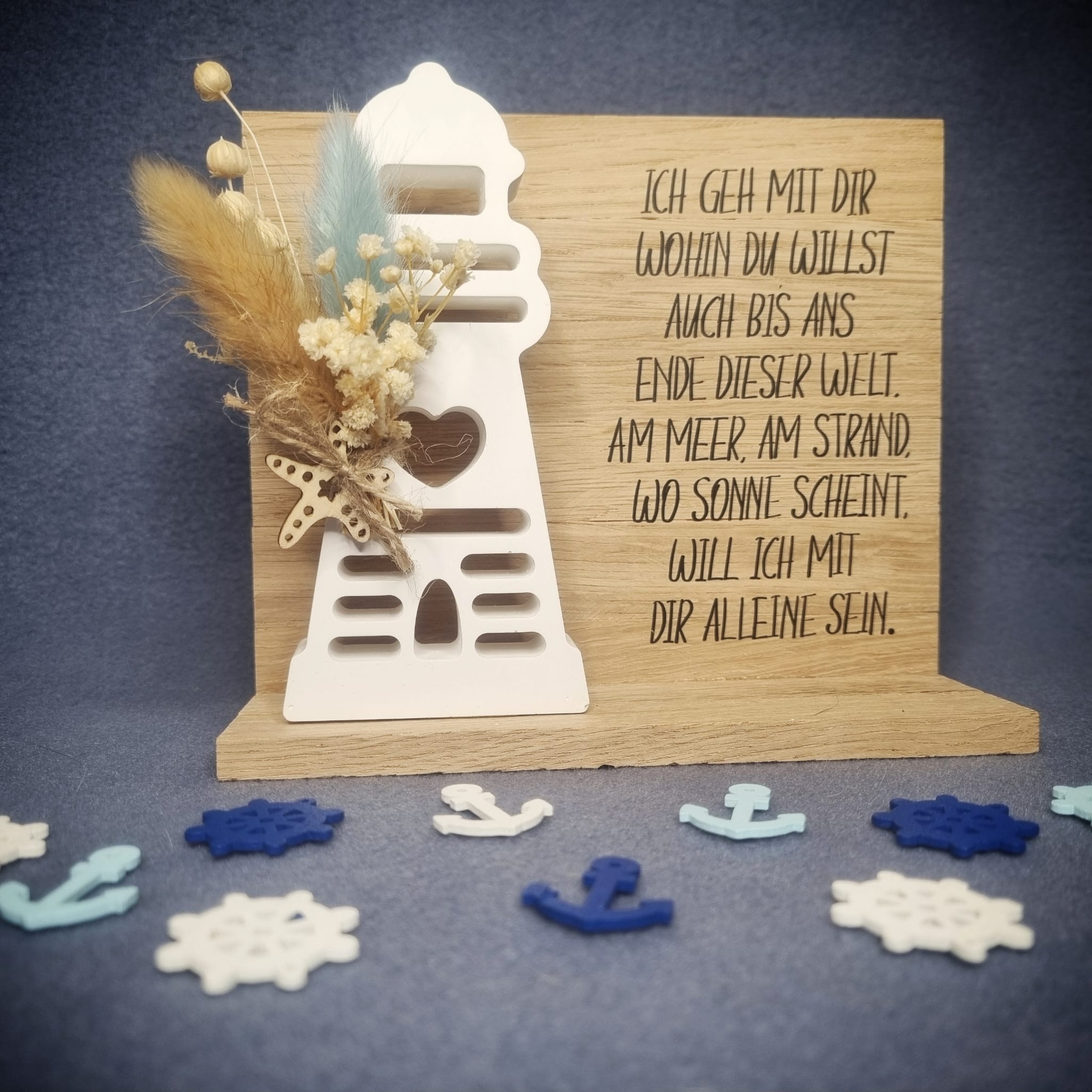 Aufsteller "Leuchtturm"