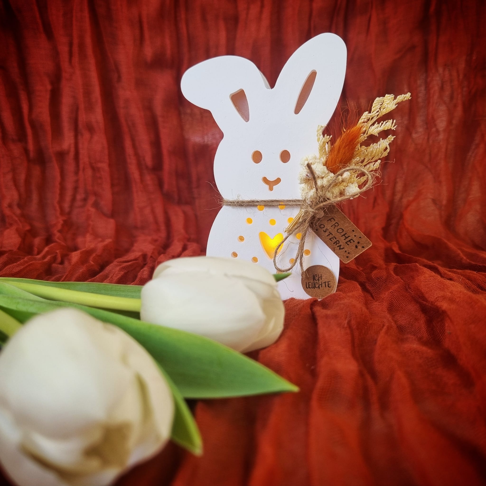 Kugellichthalter "Happy Bunny"