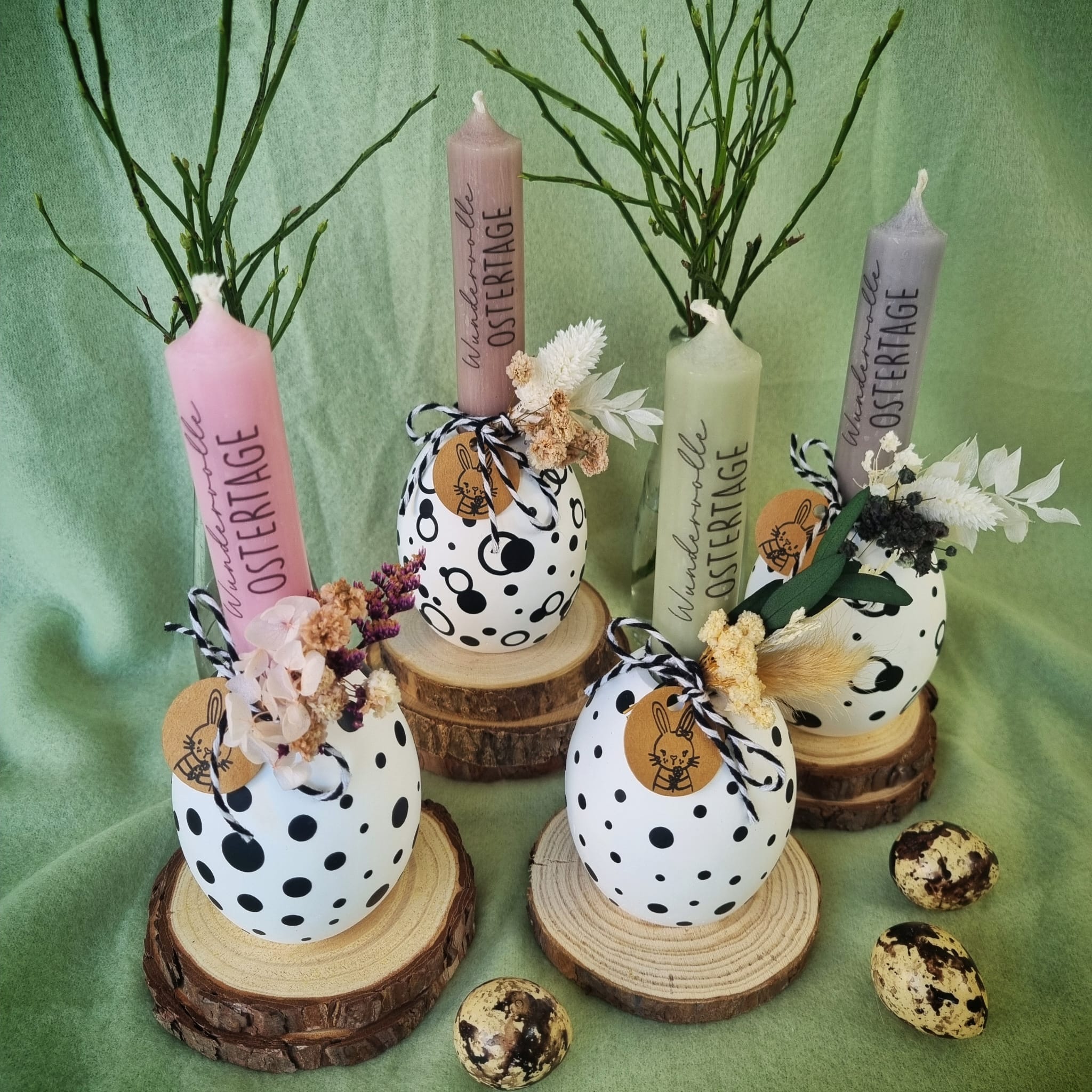 Stabkerzenhalter "Osterei"