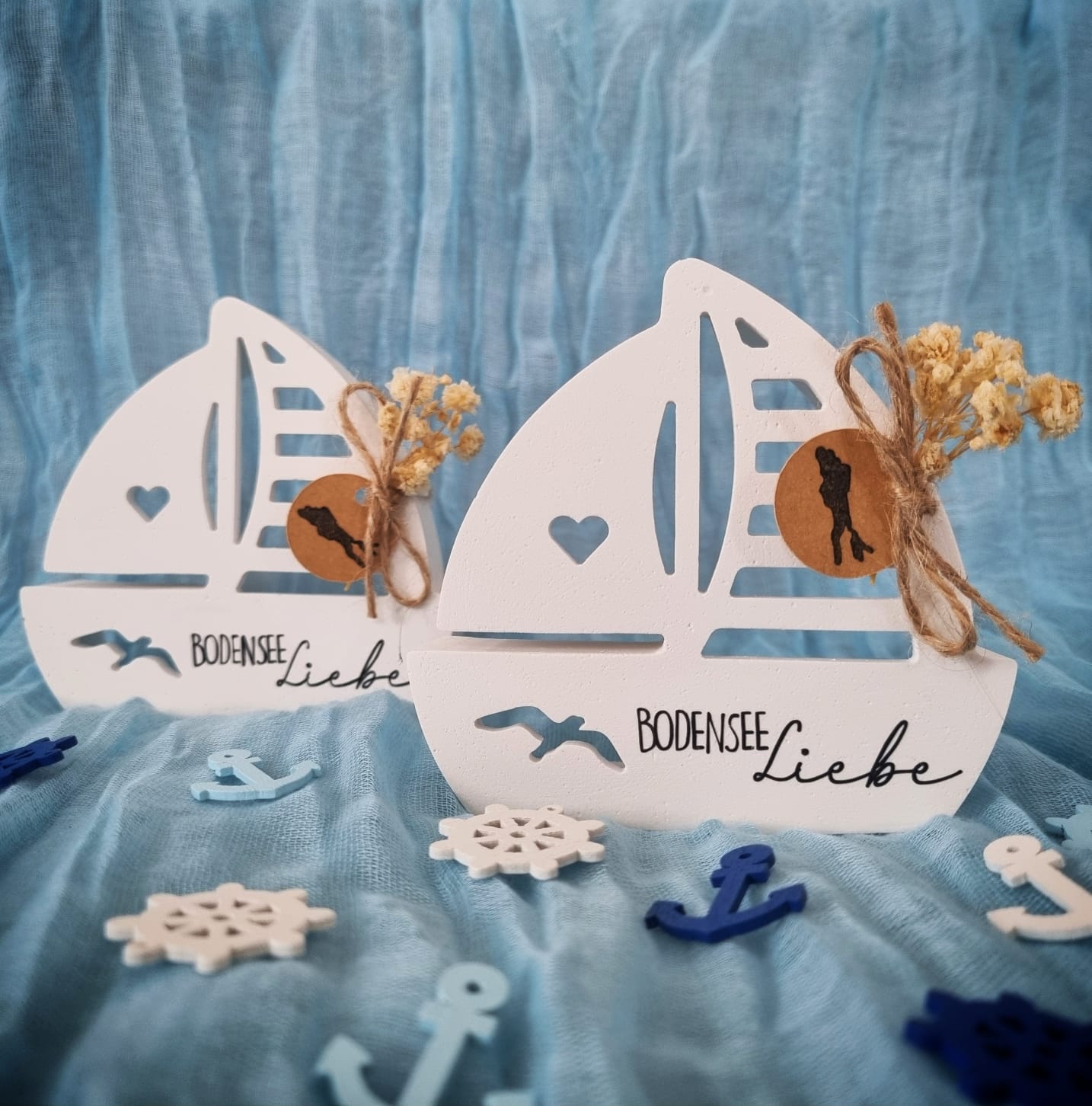 Ballonlichthalter Schiff "Bodenseeliebe" 