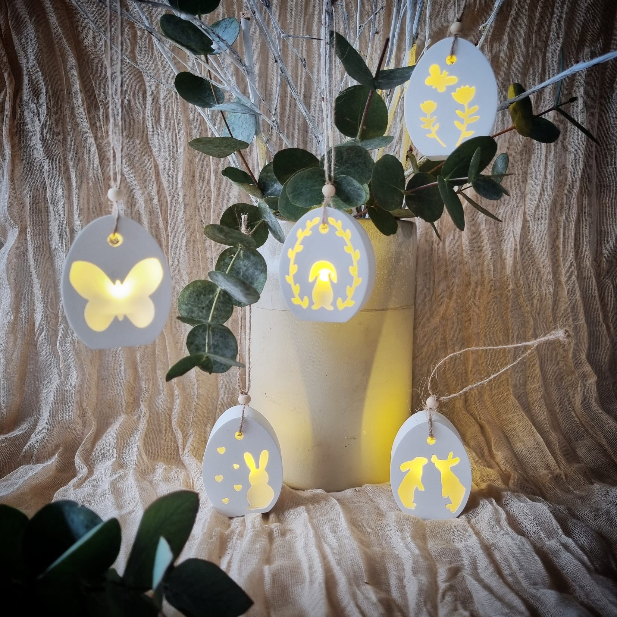 Kugellichthalter "Ostereier"