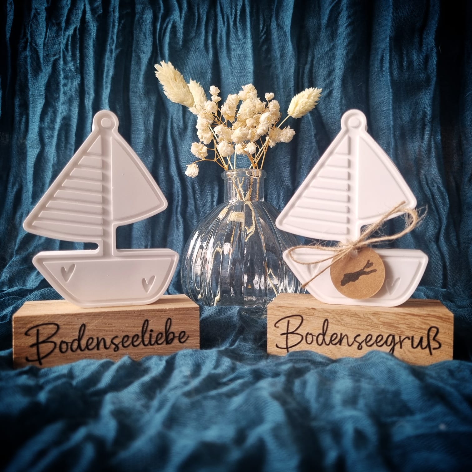 Aufsteller "Bodenseeliebe" oder "Bodenseegruß"