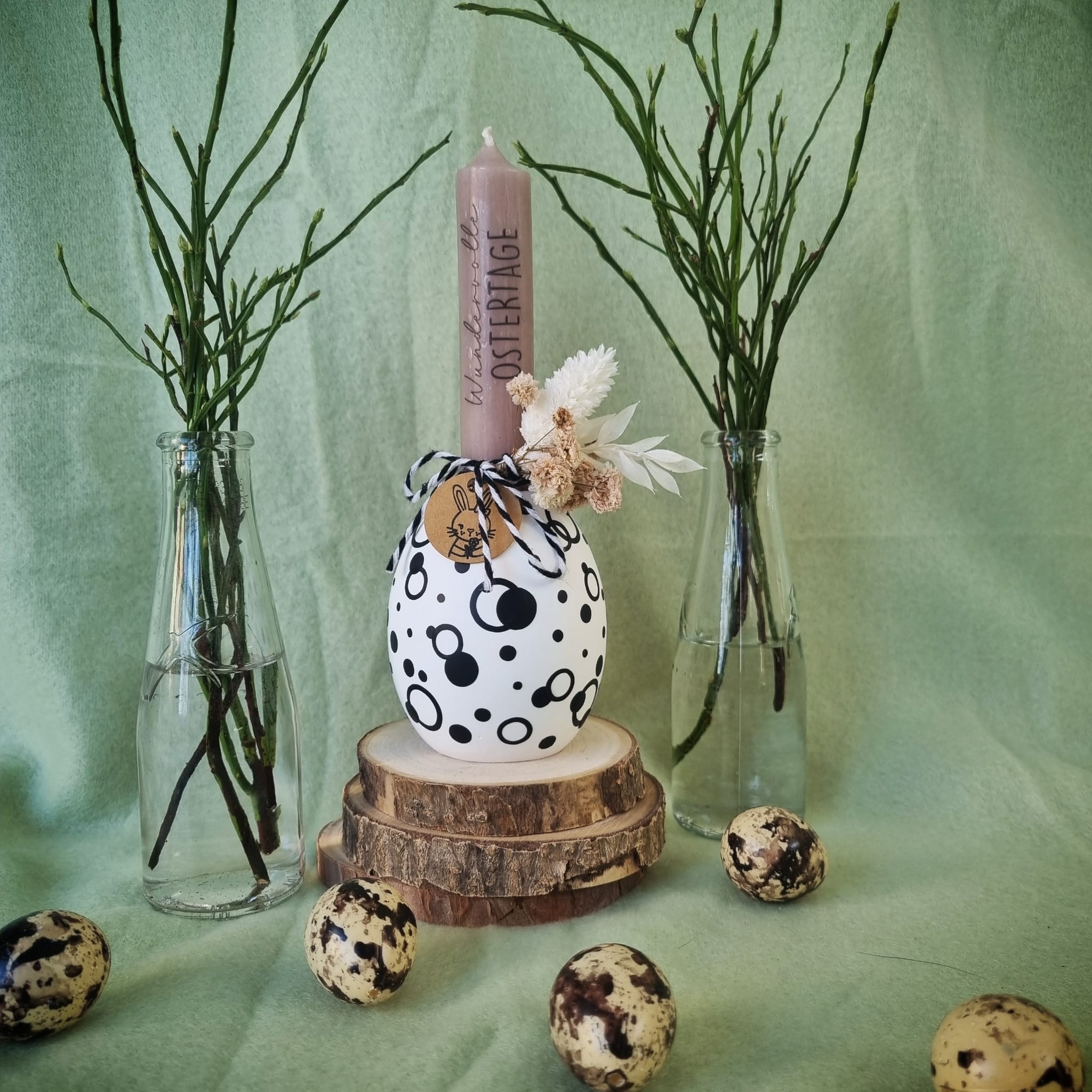 Stabkerzenhalter "Osterei"