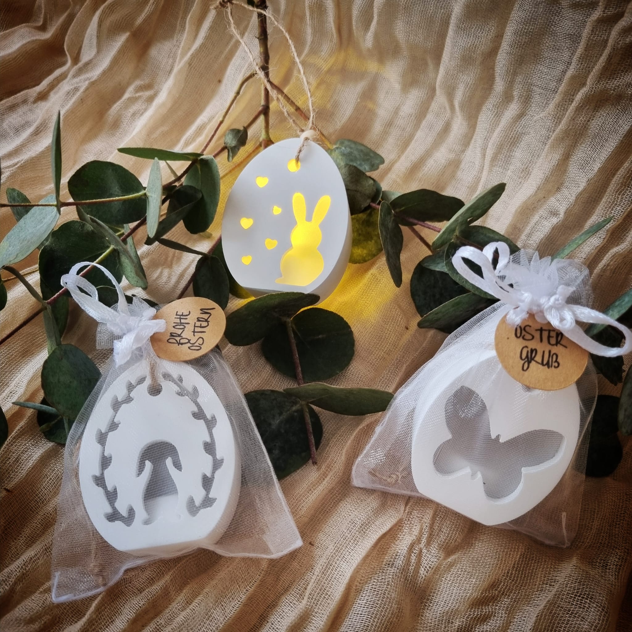 Kugellichthalter "Ostereier"