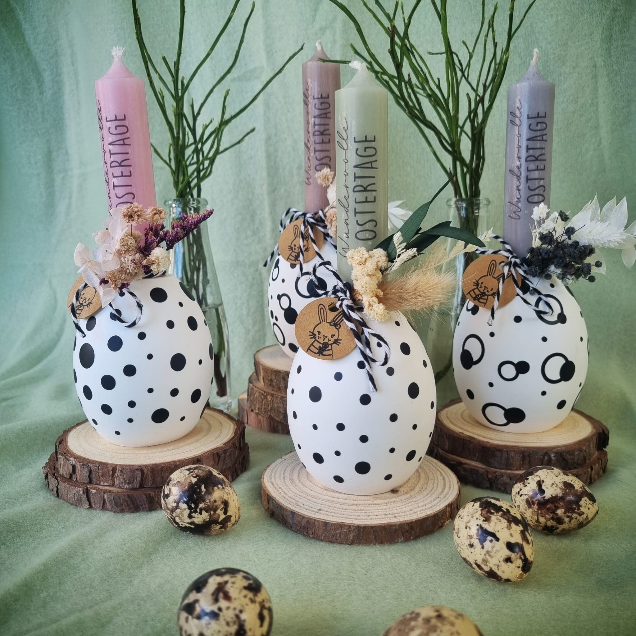 Stabkerzenhalter "Osterei"