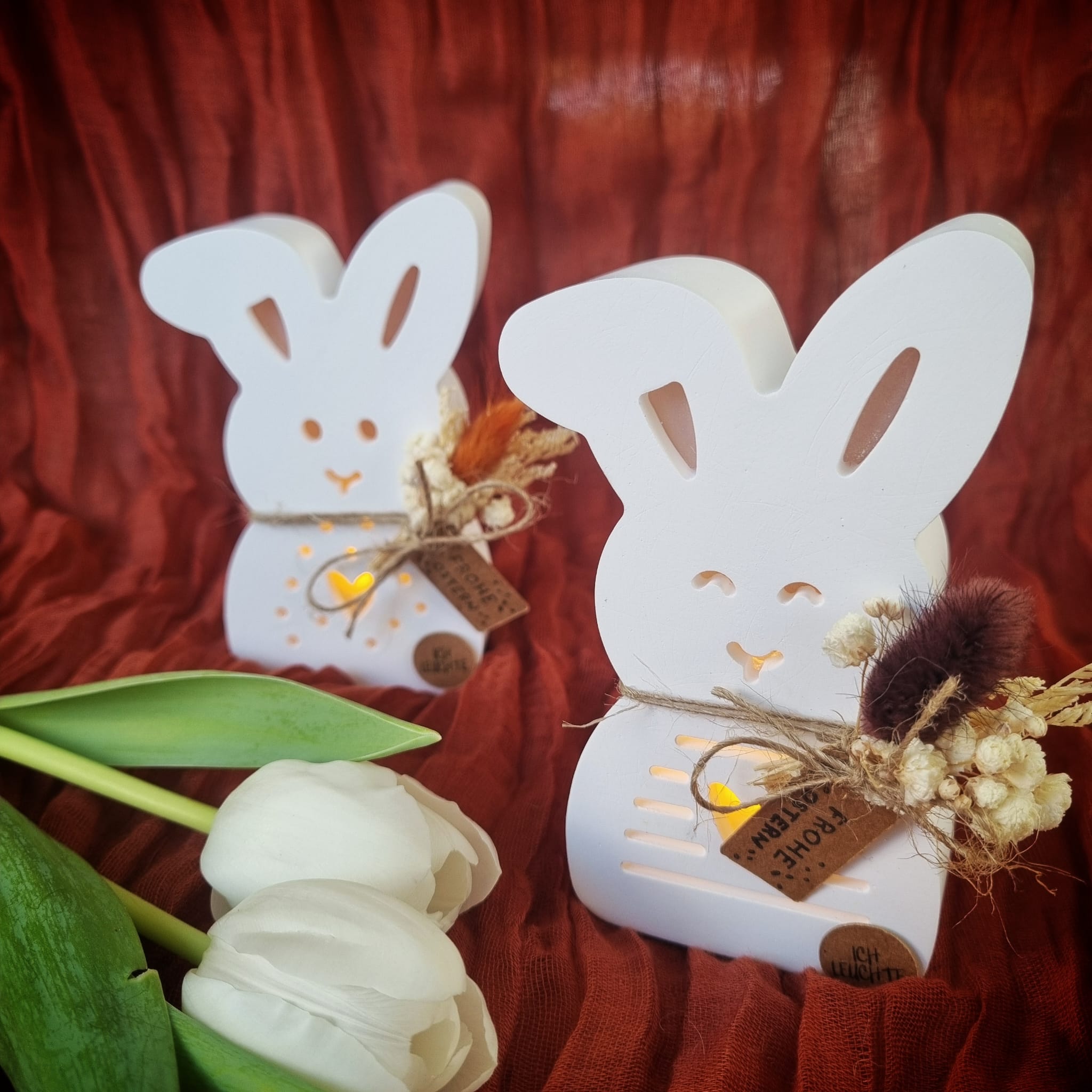 Kugellichthalter "Happy Bunny"