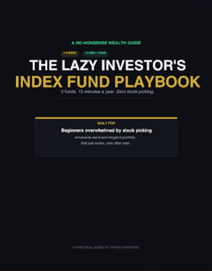 PDF Guide: The Lazy Investor’s Index Fund Playbook