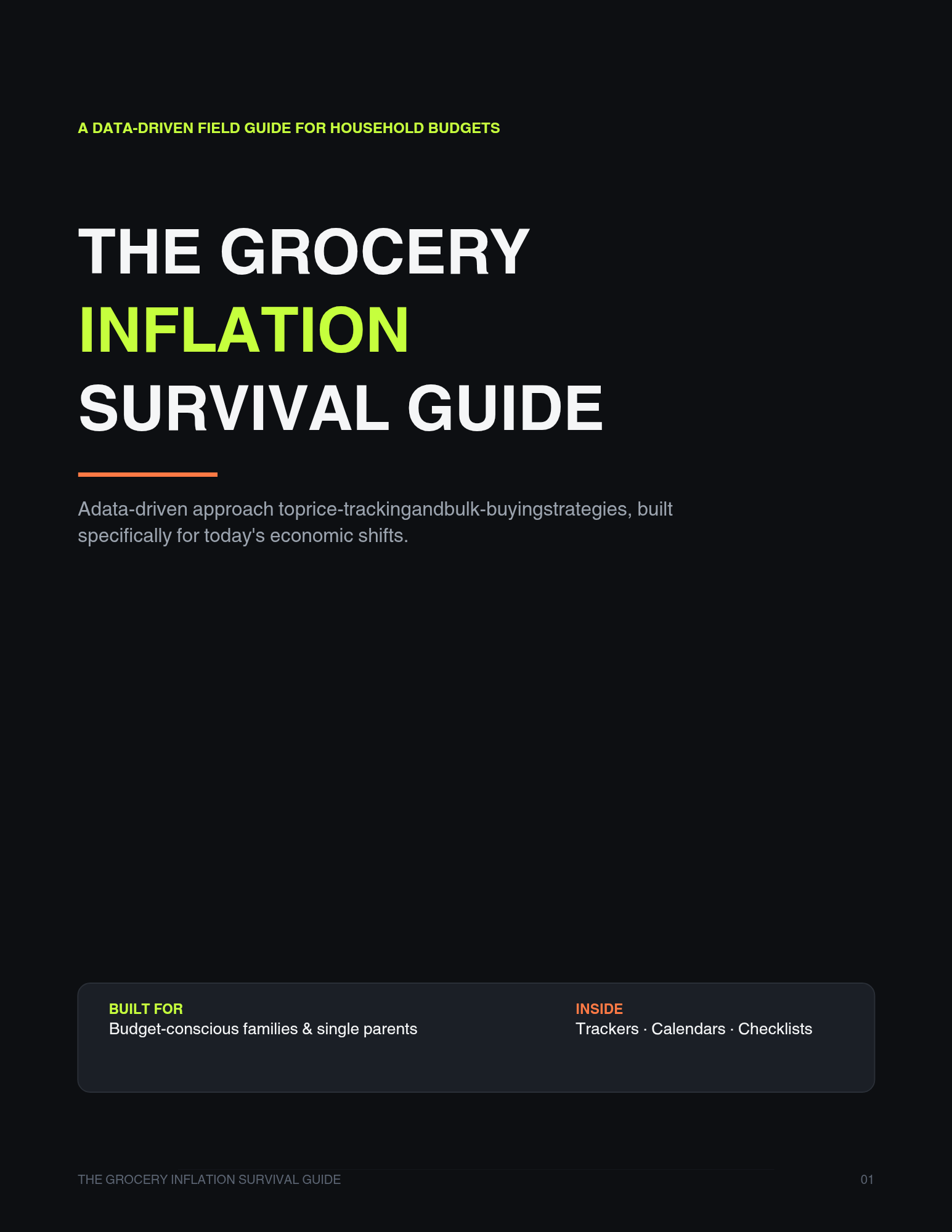 PDF Guide: Beat the Grocery Inflation Trap