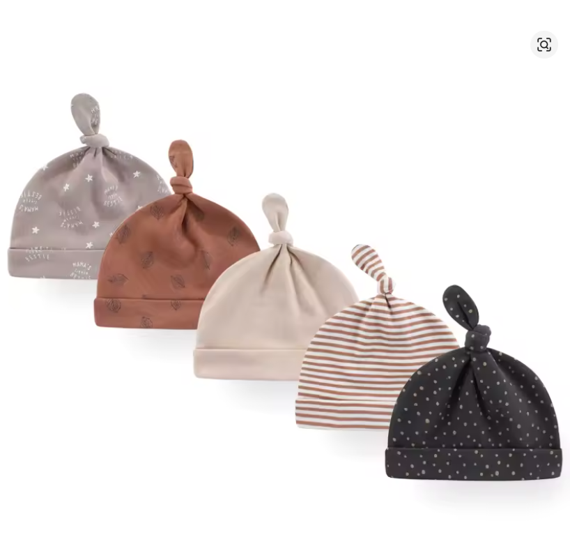 Baby Knot Beanie Set