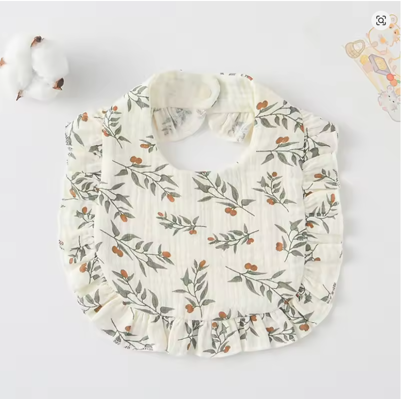 Floral Baby Bib