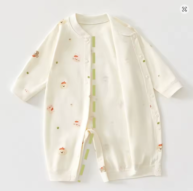 Baby Bear Print Onesie