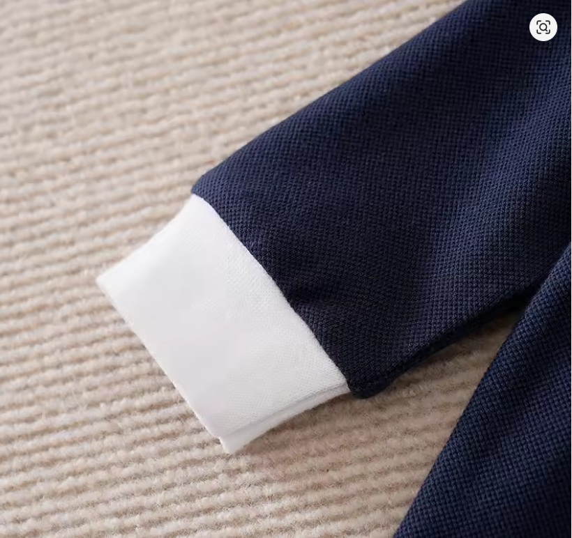 Navy Kids Pullover Sweater