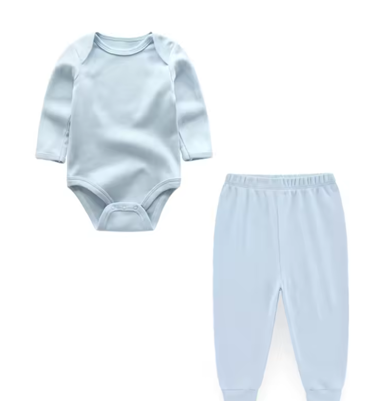 Baby Long Sleeve Onesie & Pants Set