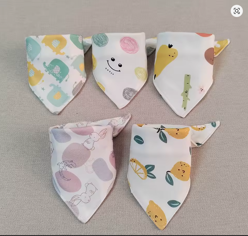 Baby Bandana Bib Set