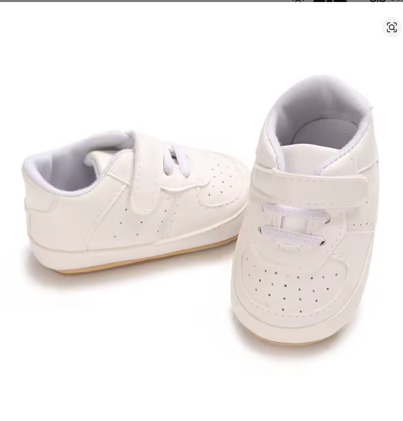 White Baby Sneakers
