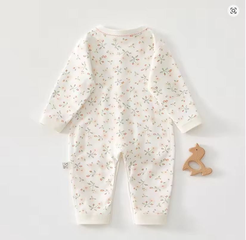 Floral Baby Romper