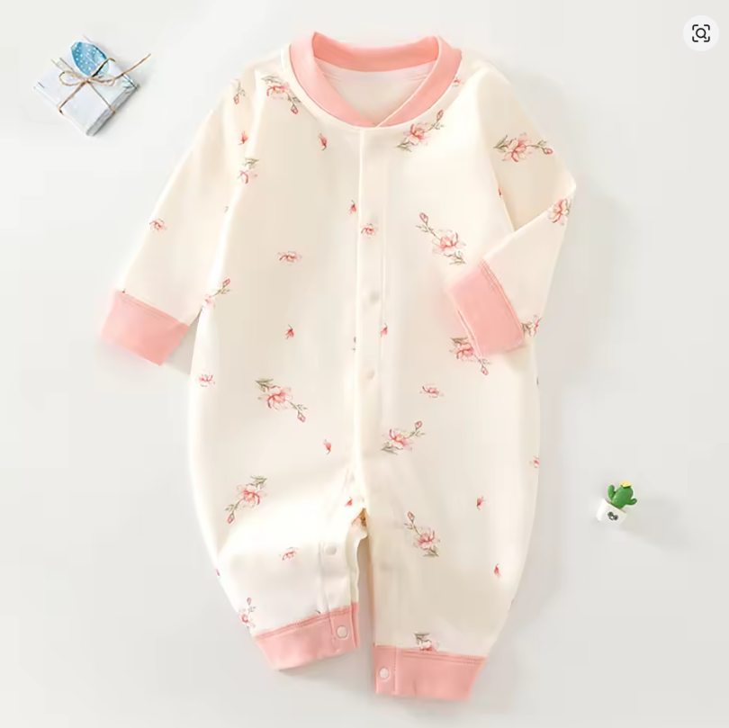Floral Baby Romper