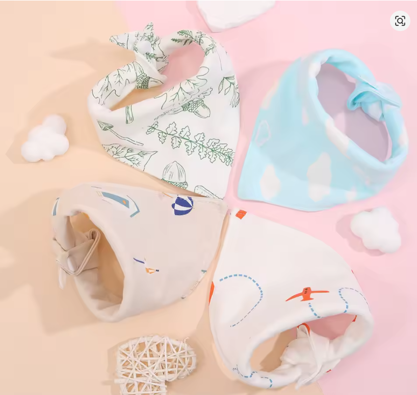 Baby Bandana Bib Set