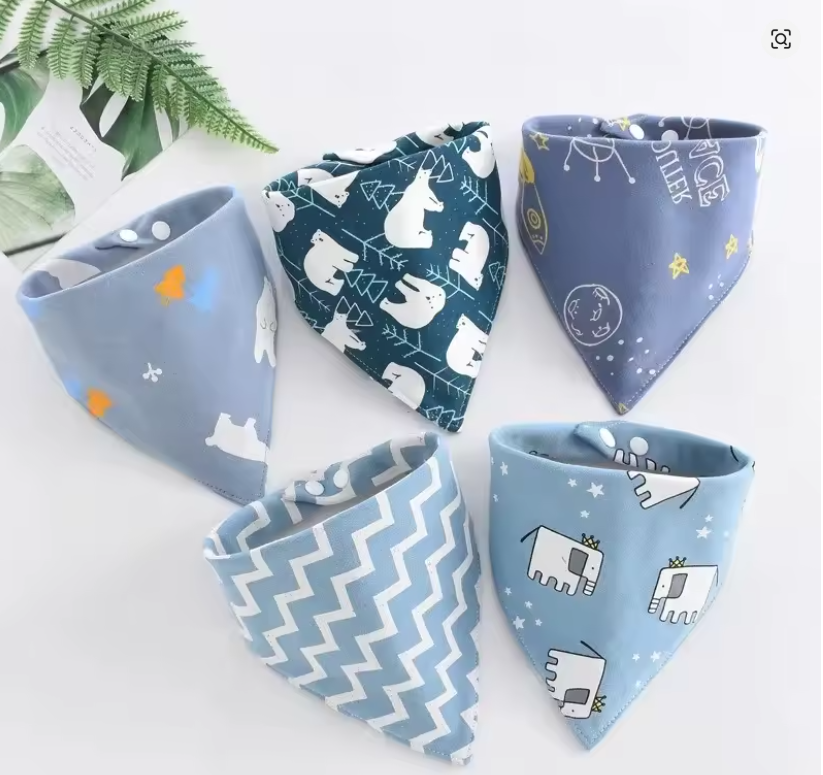 Baby Bandana Bibs Set