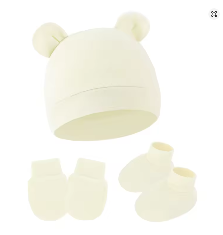 Baby Hat & Mittens Set