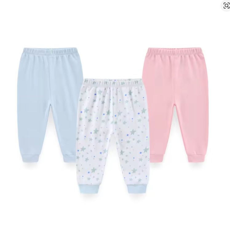 Baby Cotton Pajama Pants Set