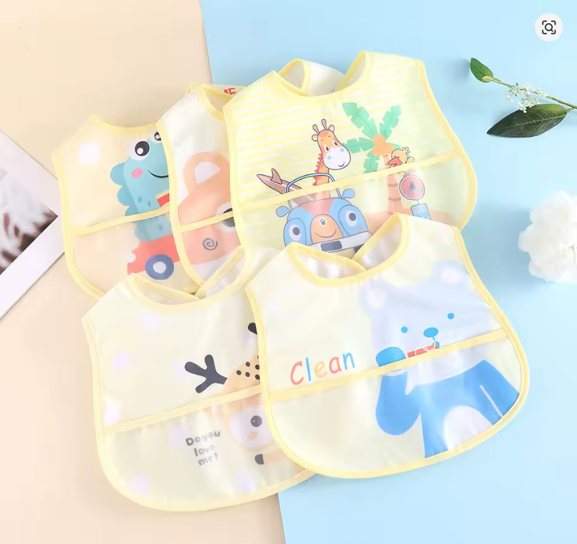 Cute Animal Baby Bibs Set