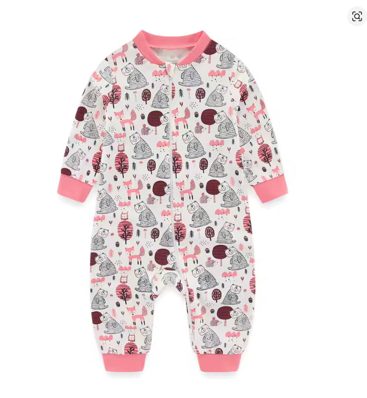 Animal Print Baby Onesie