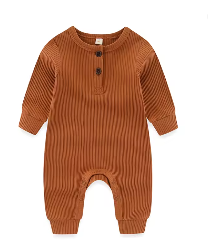 Ribbed Baby Romper