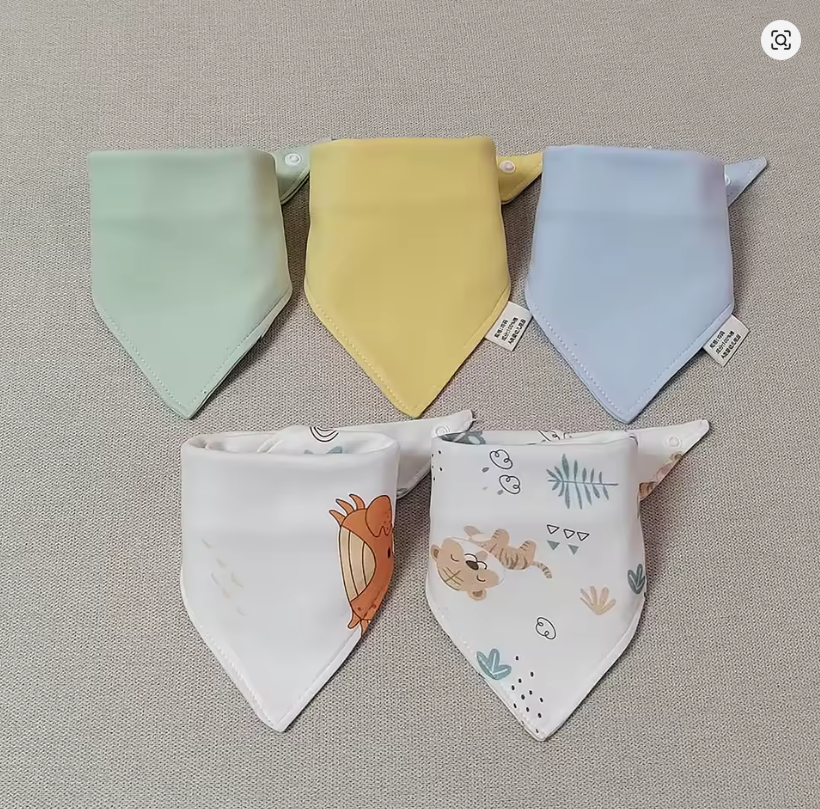 Baby Bandana Bib Set