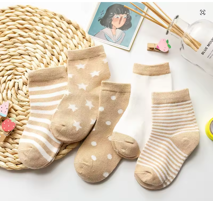 Baby Cotton Socks Set