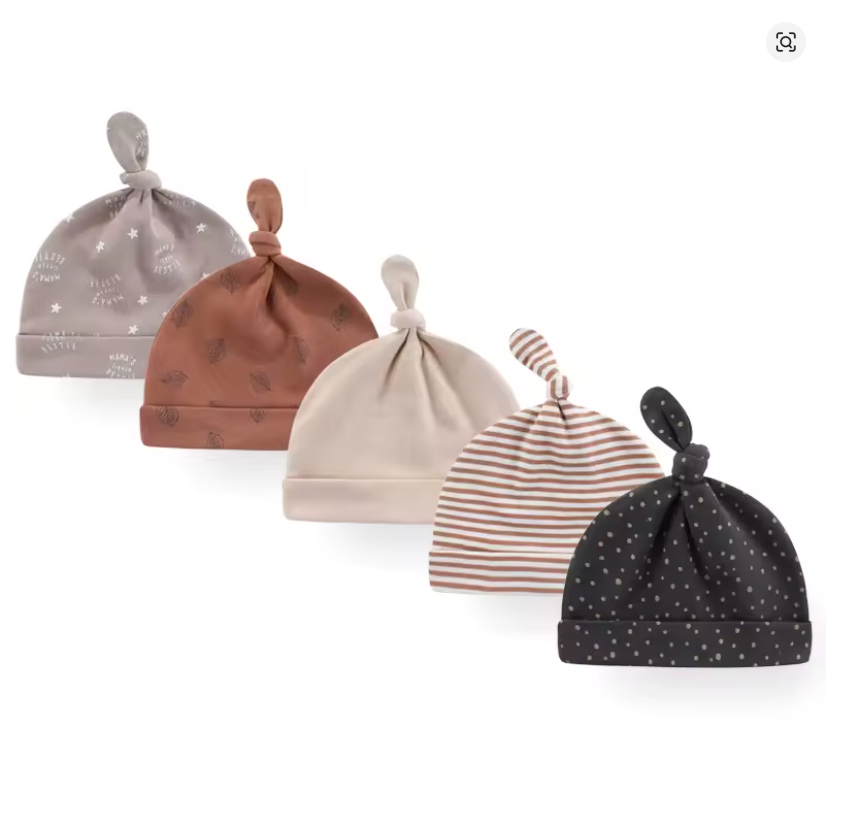Baby Knot Beanie Set
