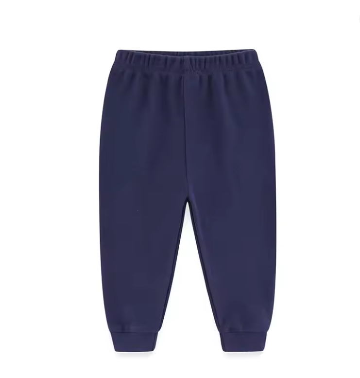 Kids Navy Jogger Pants