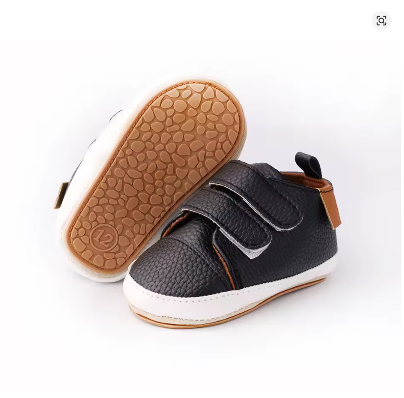Black Baby Sneakers